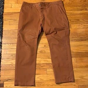 Grown & Sewn Brown Trousers